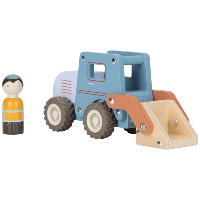 Pelleteuse en bois - Bleu