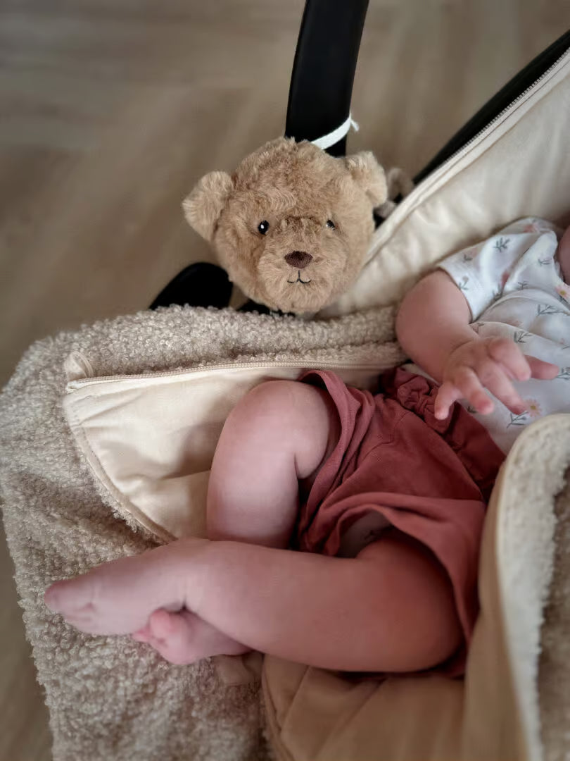 Peluche Buits Blancs Nomade - Ours Brun