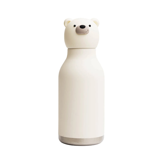 Gourde isotherme Bestie - Ours Blanc