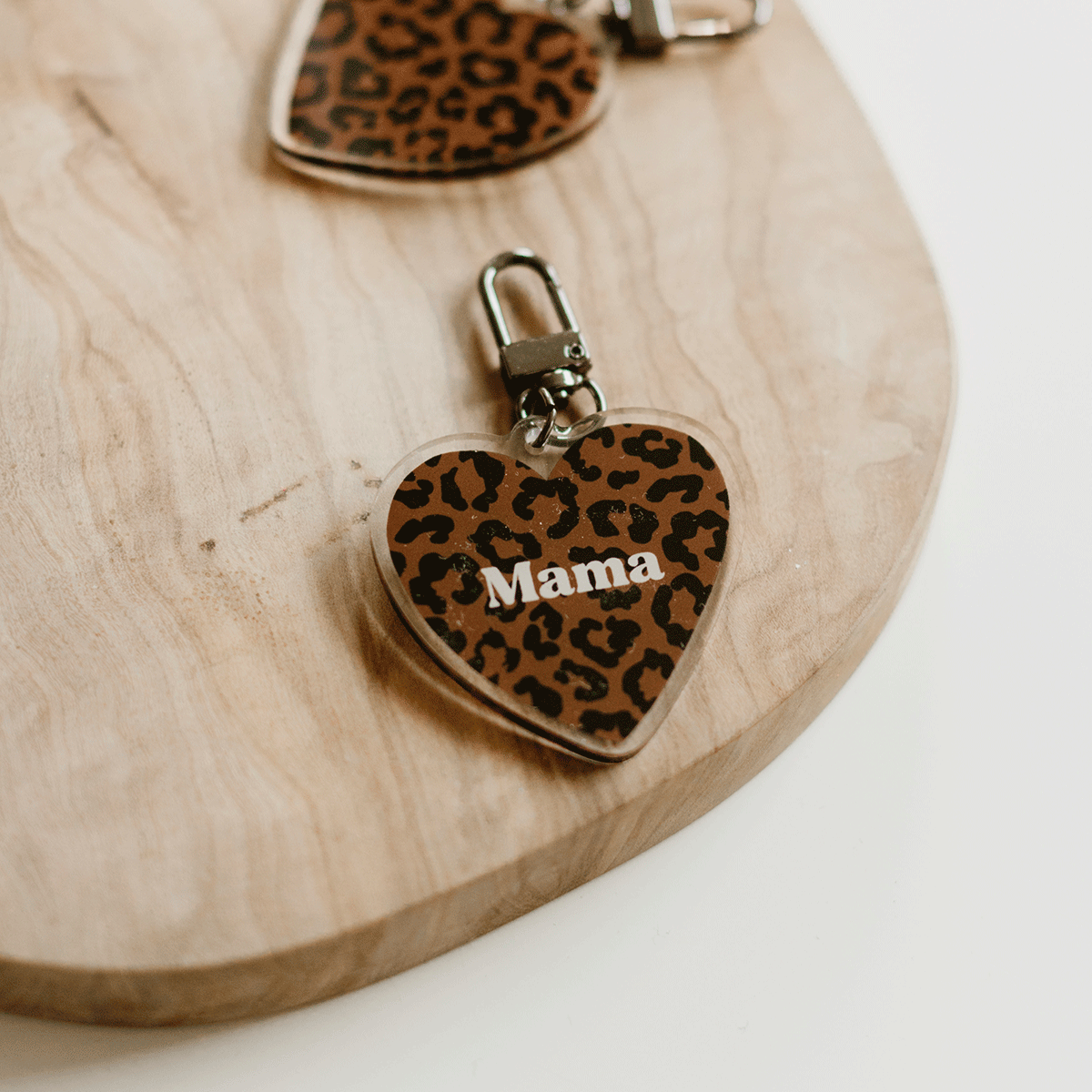 Porte-clé léopard - Mama