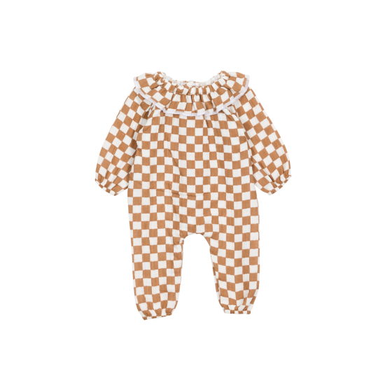 Tenue poupon - Gaze Damier