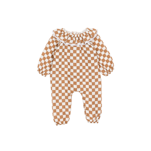Tenue poupon - Gaze Damier