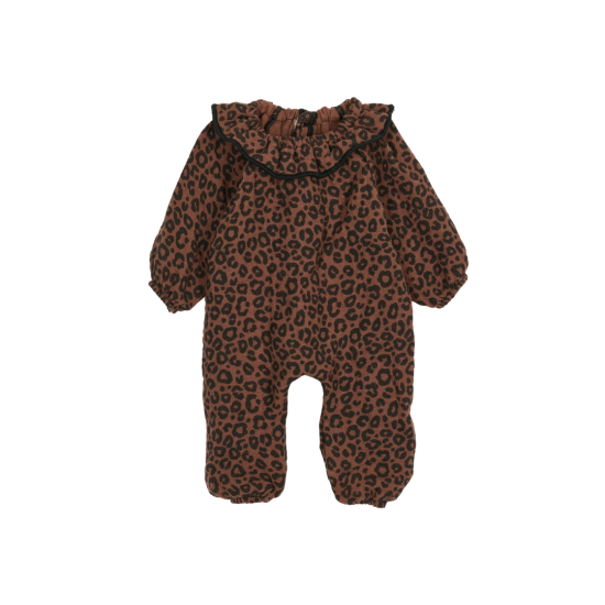 Tenue de poupée - Léopard marron