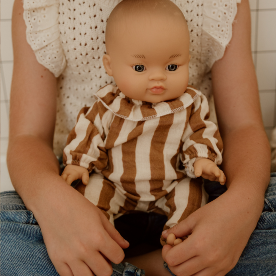 Tenue poupon - Rayures larges