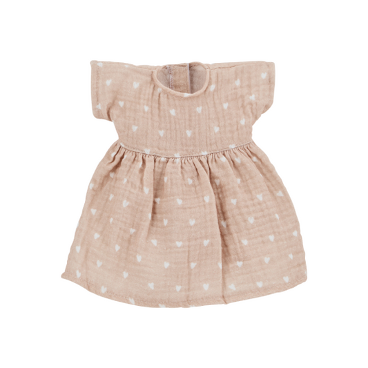 Robe poupée - Petits coeurs