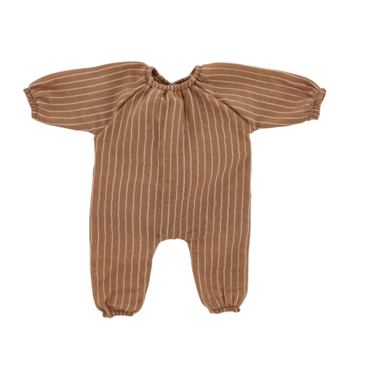 Tenue de poupon - Rayures fine