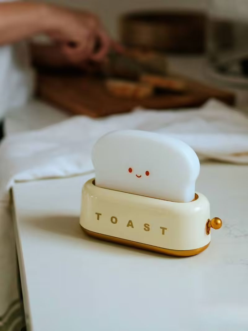 Veilleuse LED - Toaster Jaune