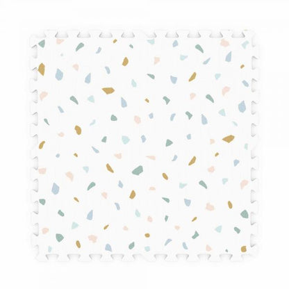 Tapis puzzel, boîte de rangement & mini maison - Village