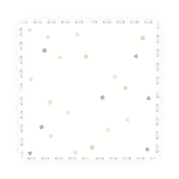Tapis puzzel, boîte de rangement & mini maison - Worldmap