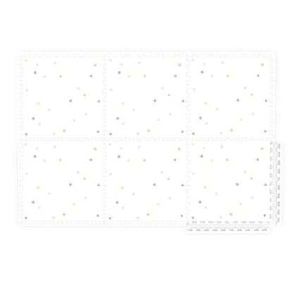 Tapis puzzel, boîte de rangement & mini maison - Worldmap